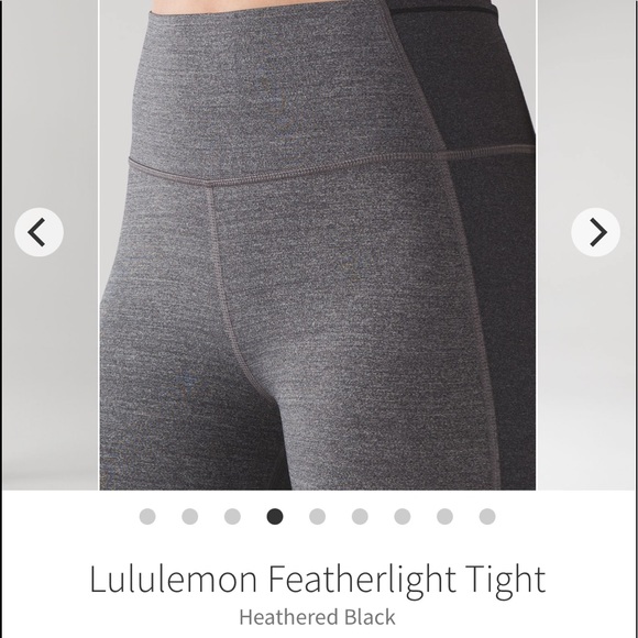 LULULEMON Featherlight 7/8 Tight size 6 - Picture 13 of 16